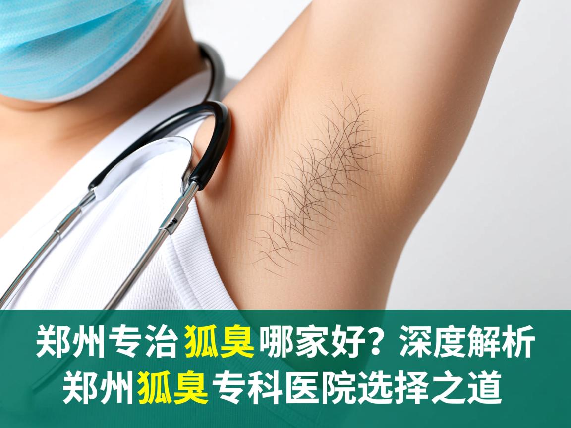 郑州专治狐臭医院哪家好？深度解析郑州狐臭专科医院的选择之道
