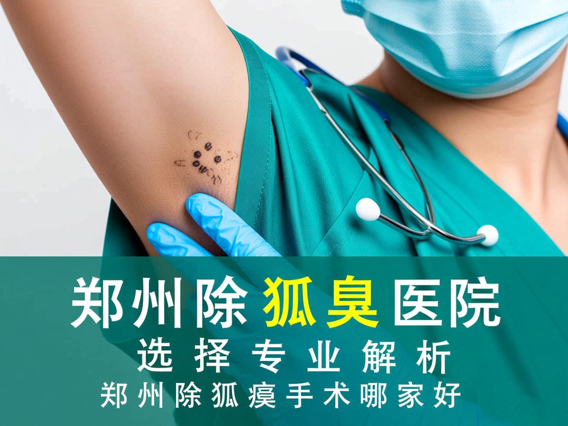 郑州除狐臭医院选择指南，专业解析郑州除狐臭手术哪家好