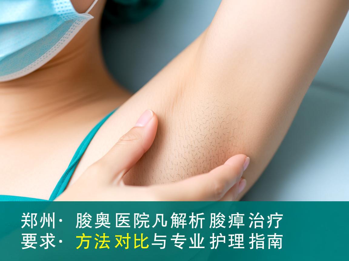 郑州腋臭医院解析腋臭治疗,方法对比与专业护理指南 郑州腋臭医院解析腋臭治疗,方法对比与专业护理指南