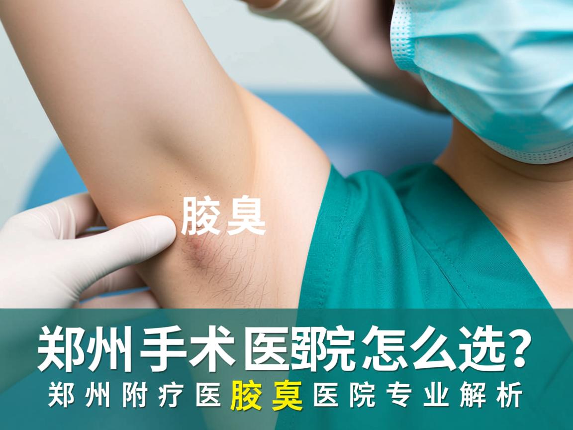 郑州腋臭手术医院怎么选?郑州附医腋臭医院专业解析 郑州腋臭手术医院怎么选?郑州附医腋臭医院专业解析