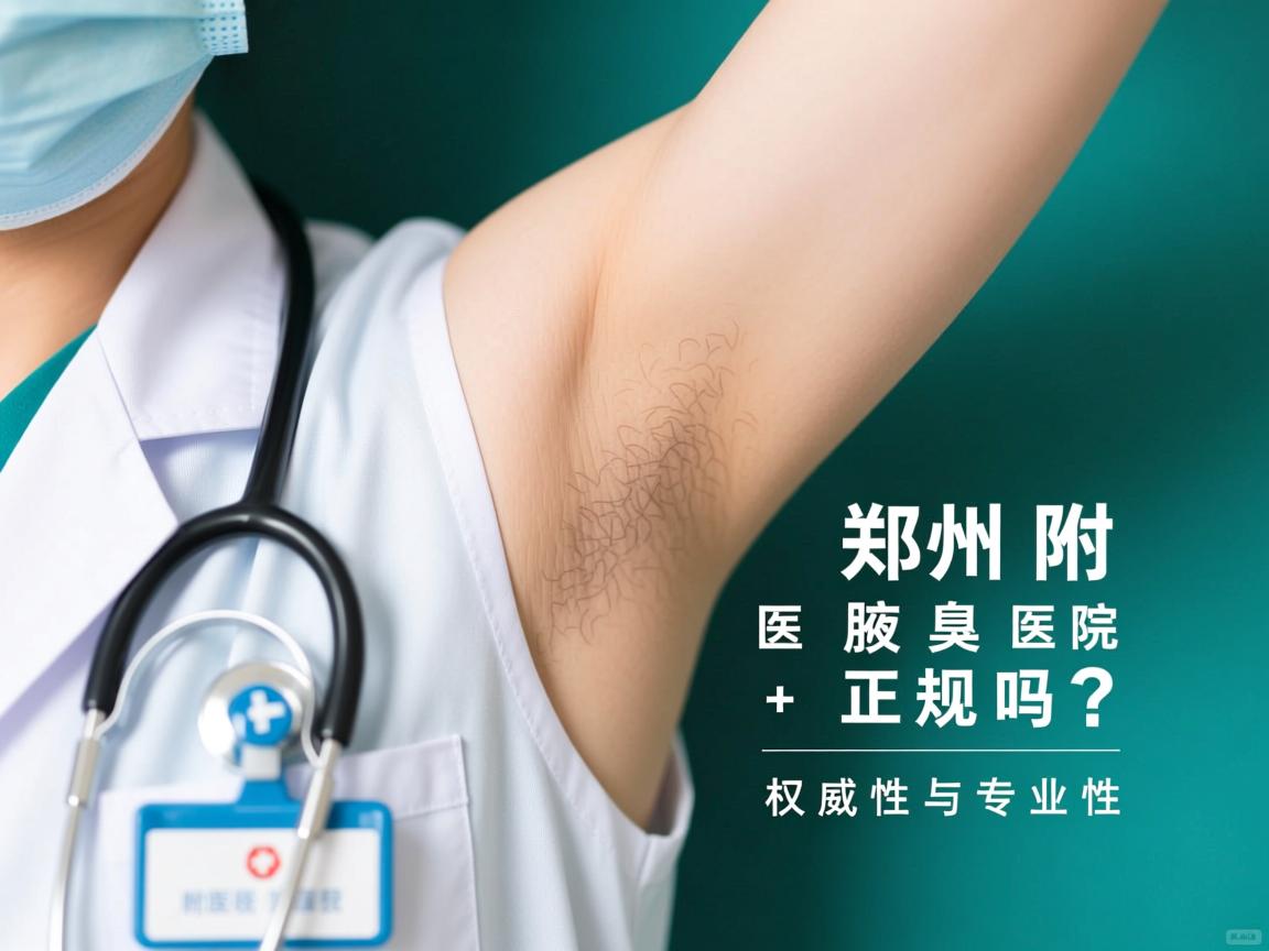 郑州附医腋臭医院正规吗?深度解析郑州附医腋臭医院的权威性与专业性 郑州附医腋臭医院正规吗?深度解析郑州附医腋臭医院的权威性与专业性