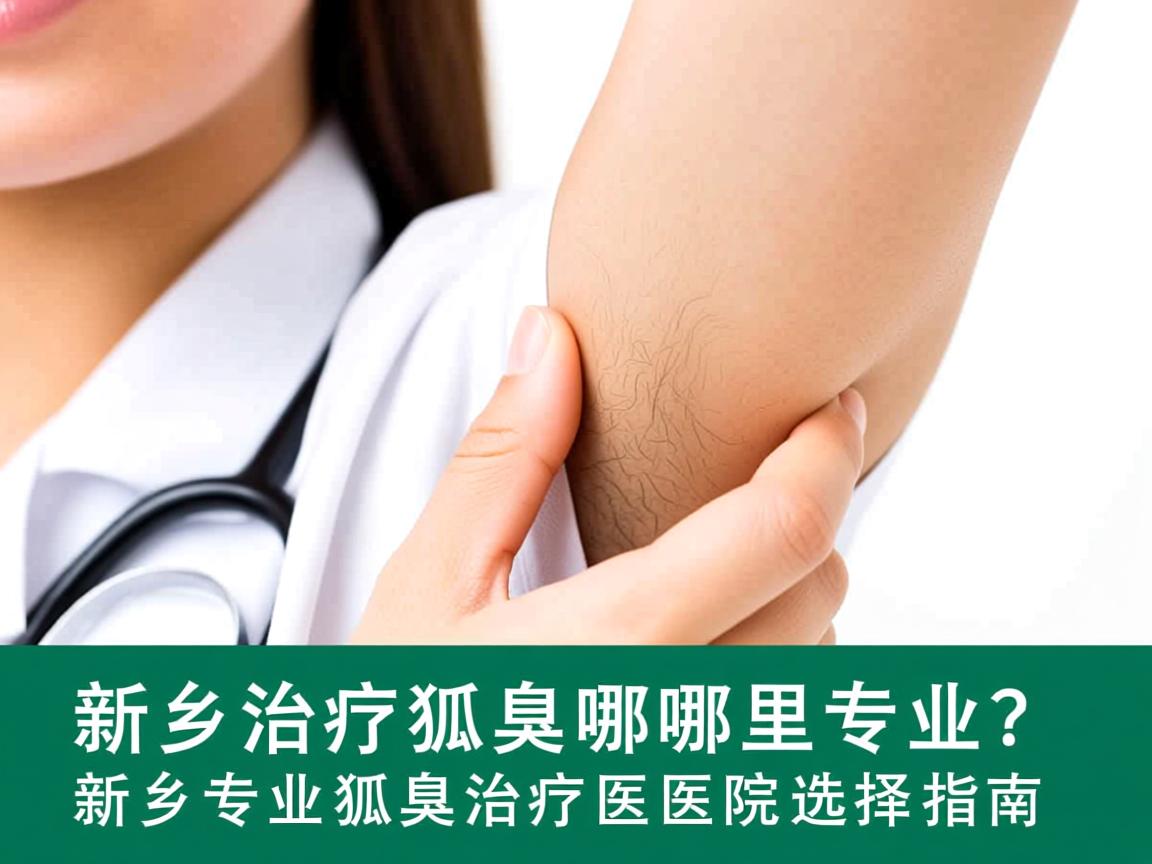 新乡治疗狐臭哪里专业？新乡专业狐臭治疗医院选择指南