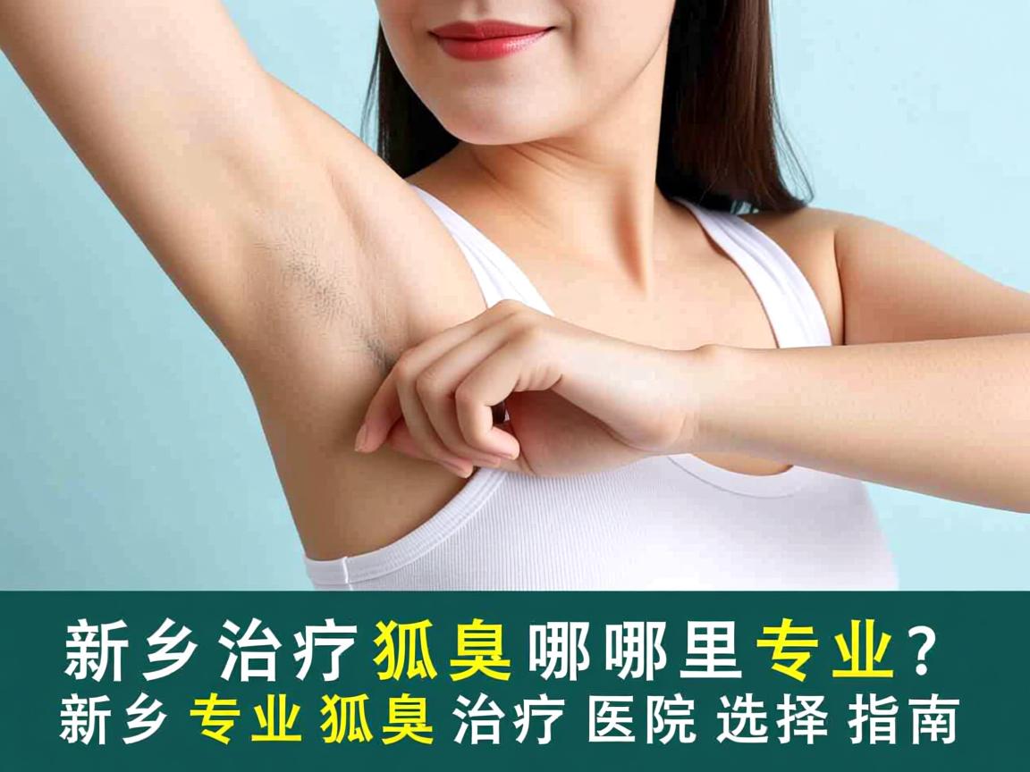 新乡治疗狐臭哪里专业？新乡专业狐臭治疗医院选择指南