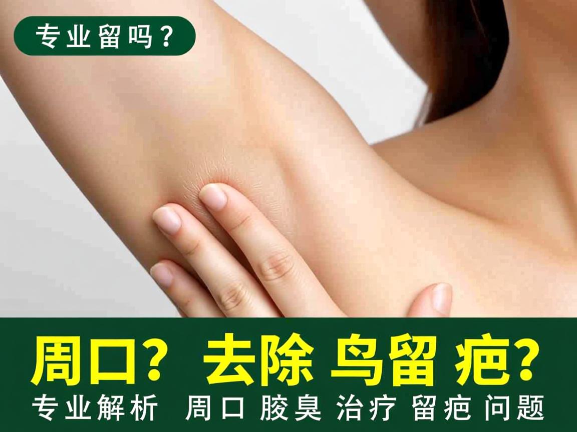 周口去除腋臭留疤吗？专业解析周口腋臭治疗留疤问题