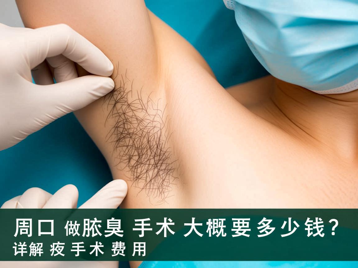 周口做腋臭手术大概要多少钱?详解周口腋臭手术费用 周口做腋臭手术大概要多少钱?详解周口腋臭手术费用