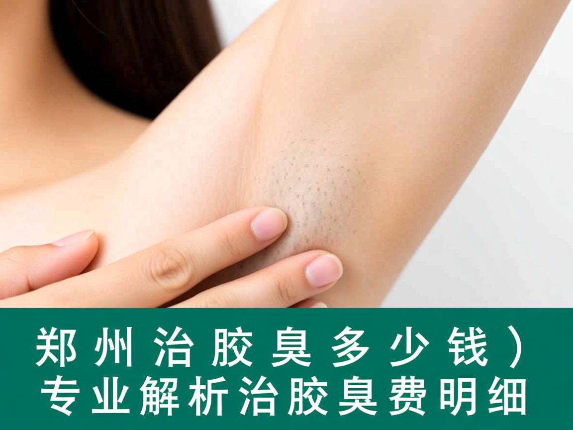 郑州治腋臭多少钱，专业解析治腋臭费用明细