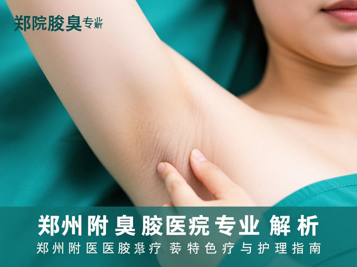 郑州腋臭医院专业解析，郑州附医腋臭医院的特色治疗与护理指南