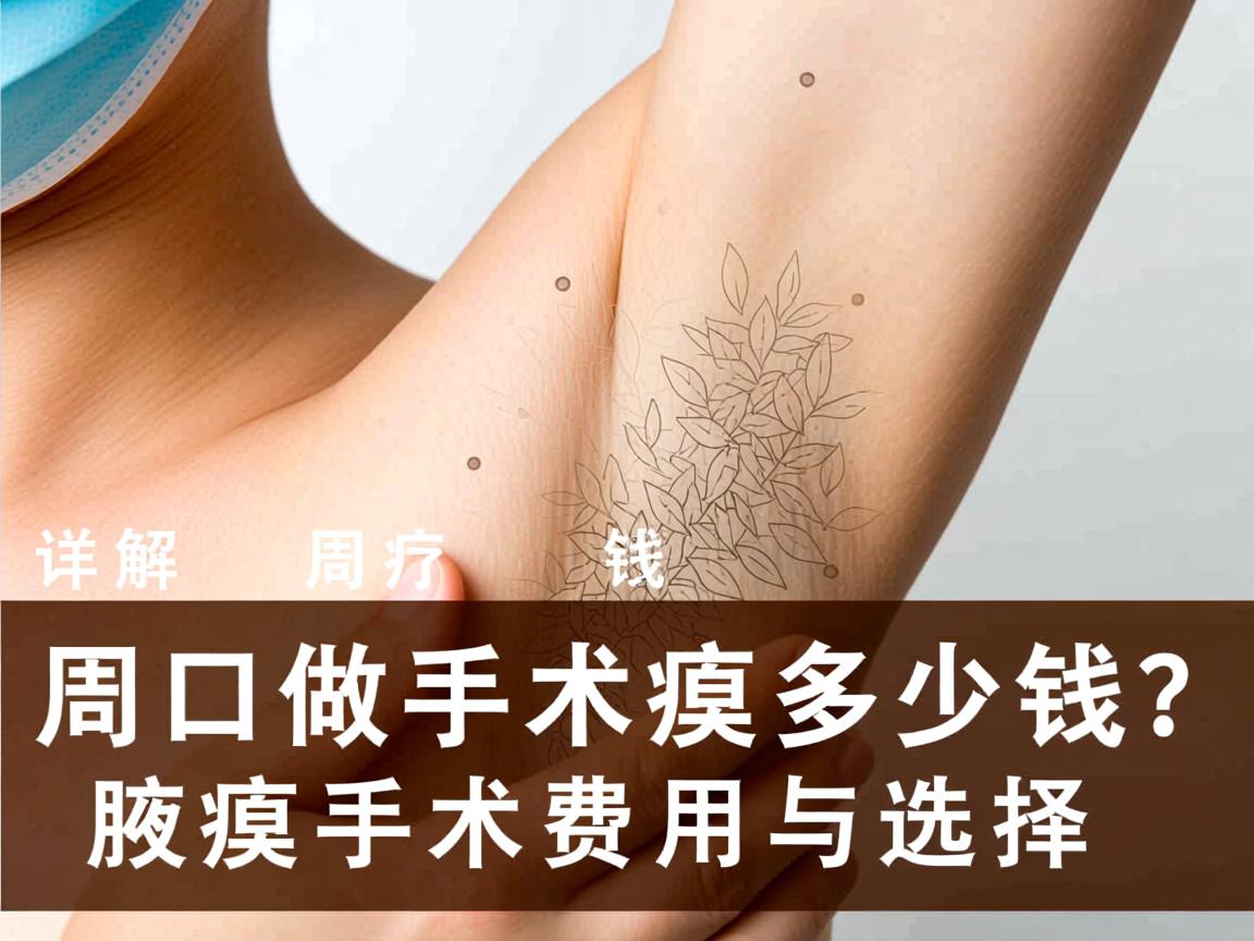 周口做腋臭手术多少钱?详解周口腋臭手术费用与选择 周口做腋臭手术多少钱?详解周口腋臭手术费用与选择