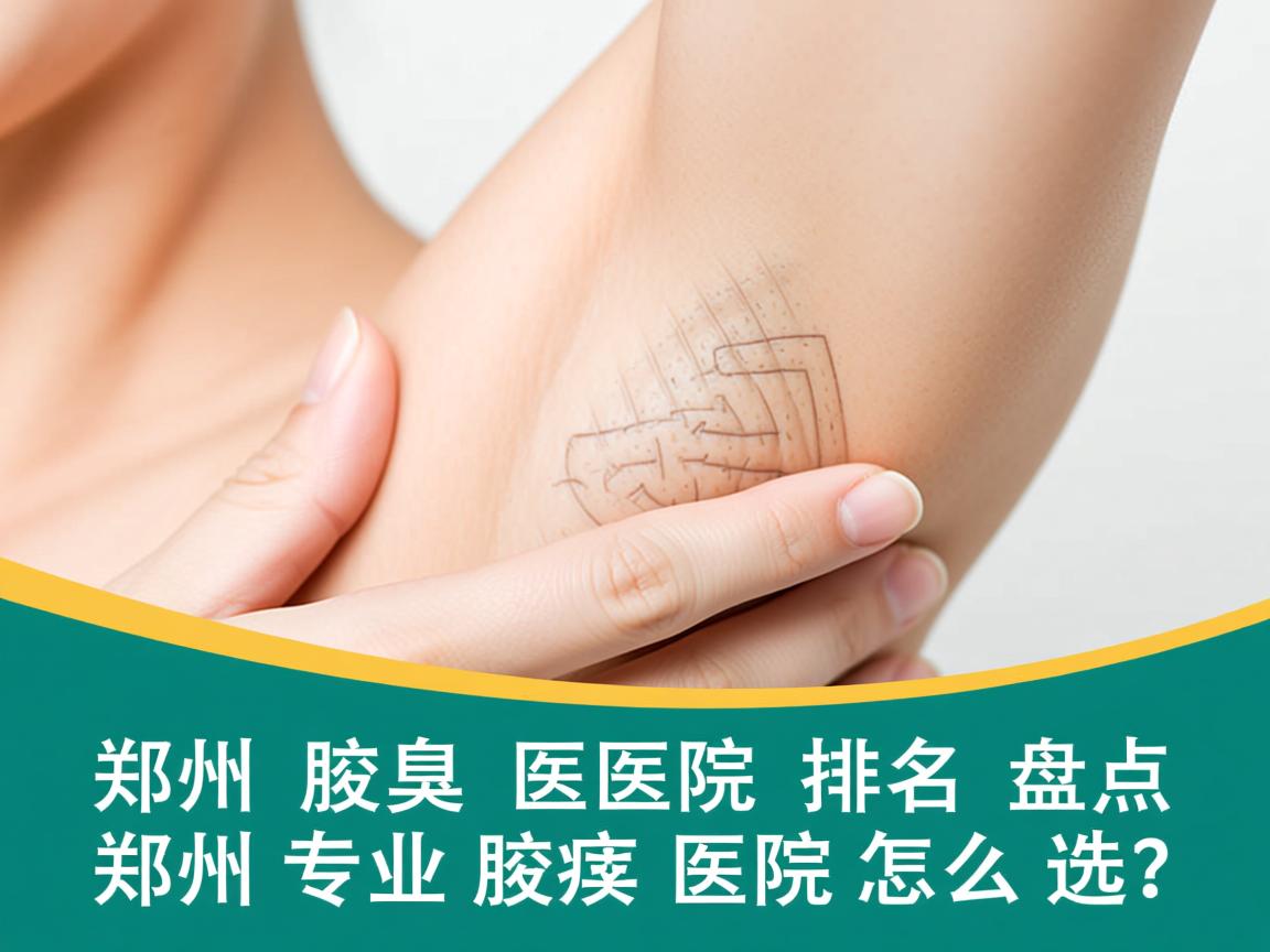 郑州腋臭医院排名盘点，郑州专业腋臭医院怎么选？