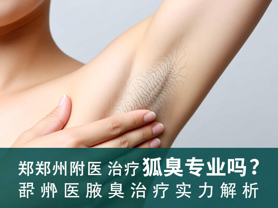 郑州附医治疗狐臭专业吗?郑州附医腋臭治疗实力解析 郑州附医治疗狐臭专业吗?郑州附医腋臭治疗实力解析