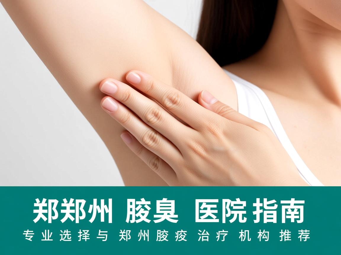 郑州腋臭医院指南，专业选择与郑州腋臭治疗机构推荐