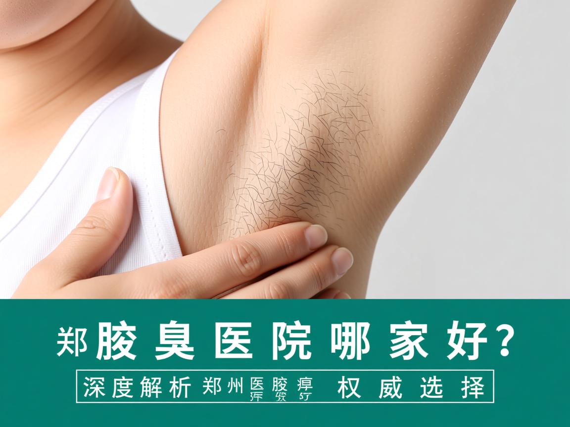 郑州腋臭医院哪家好？深度解析郑州腋臭医院的权威选择