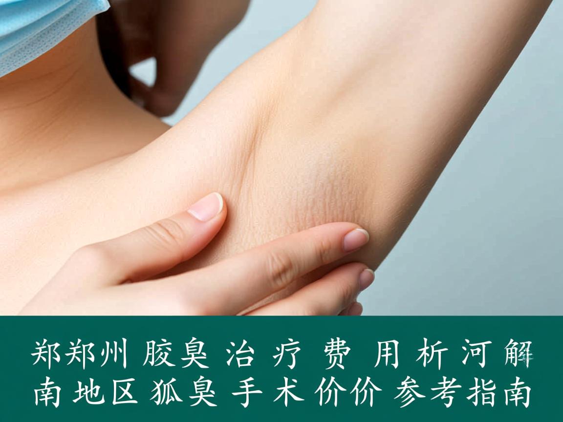 郑州腋臭治疗费用解析，河南地区狐臭手术价格参考指南