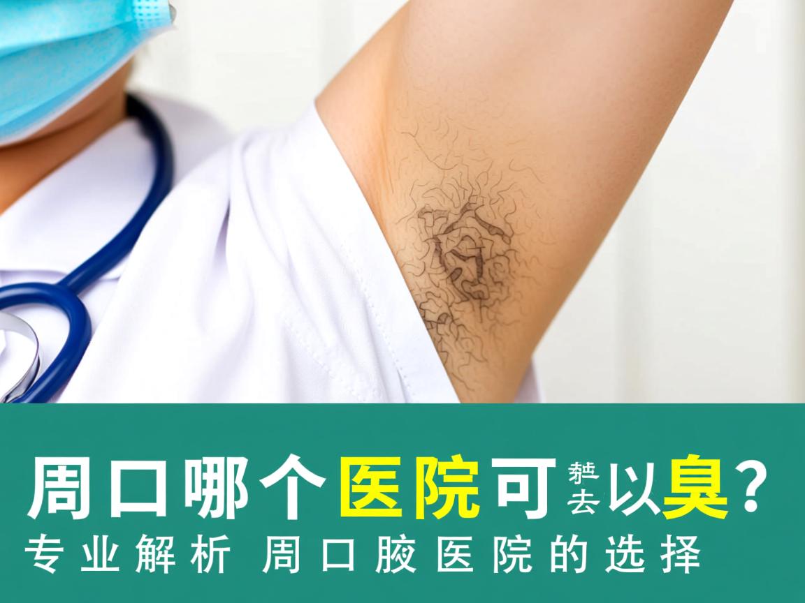 周口哪个医院可以去除腋臭？专业解析周口腋臭医院的选择