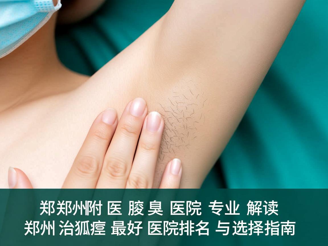 郑州附医腋臭医院专业解读,郑州治狐臭最好医院排名与选择指南 郑州附医腋臭医院专业解读,郑州治狐臭最好医院排名与选择指南