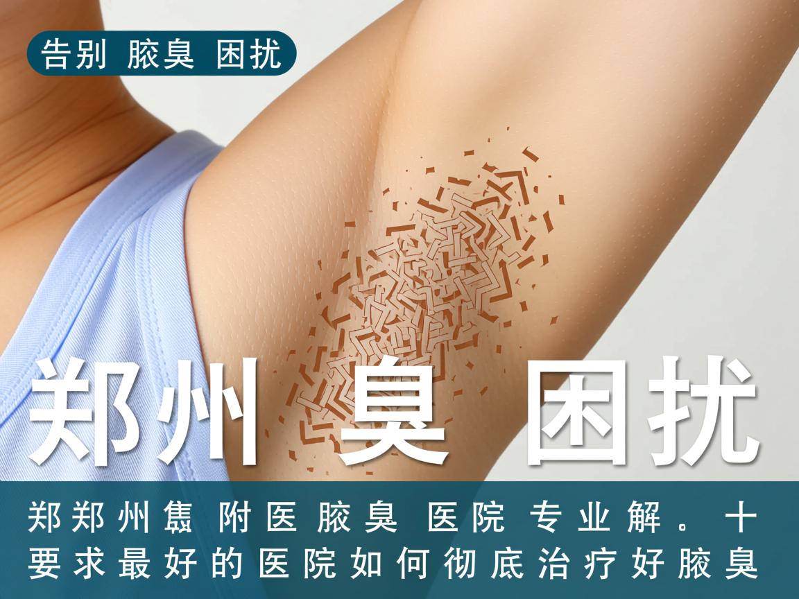 告别腋臭困扰，郑州附医腋臭医院专业解析，郑州最好的医院如何彻底治疗好腋臭