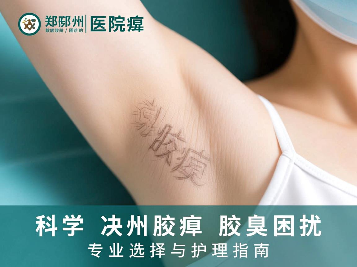 科学解决腋臭困扰，郑州腋臭医院的专业选择与护理指南