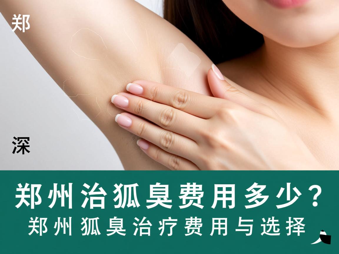 郑州治狐臭费用多少？深度解析郑州狐臭治疗费用与选择