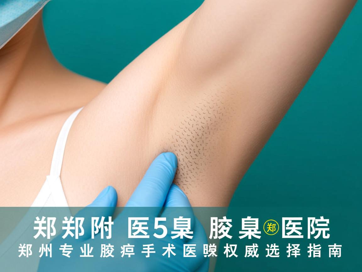 郑州附医腋臭医院，郑州专业腋臭手术医院的权威选择指南