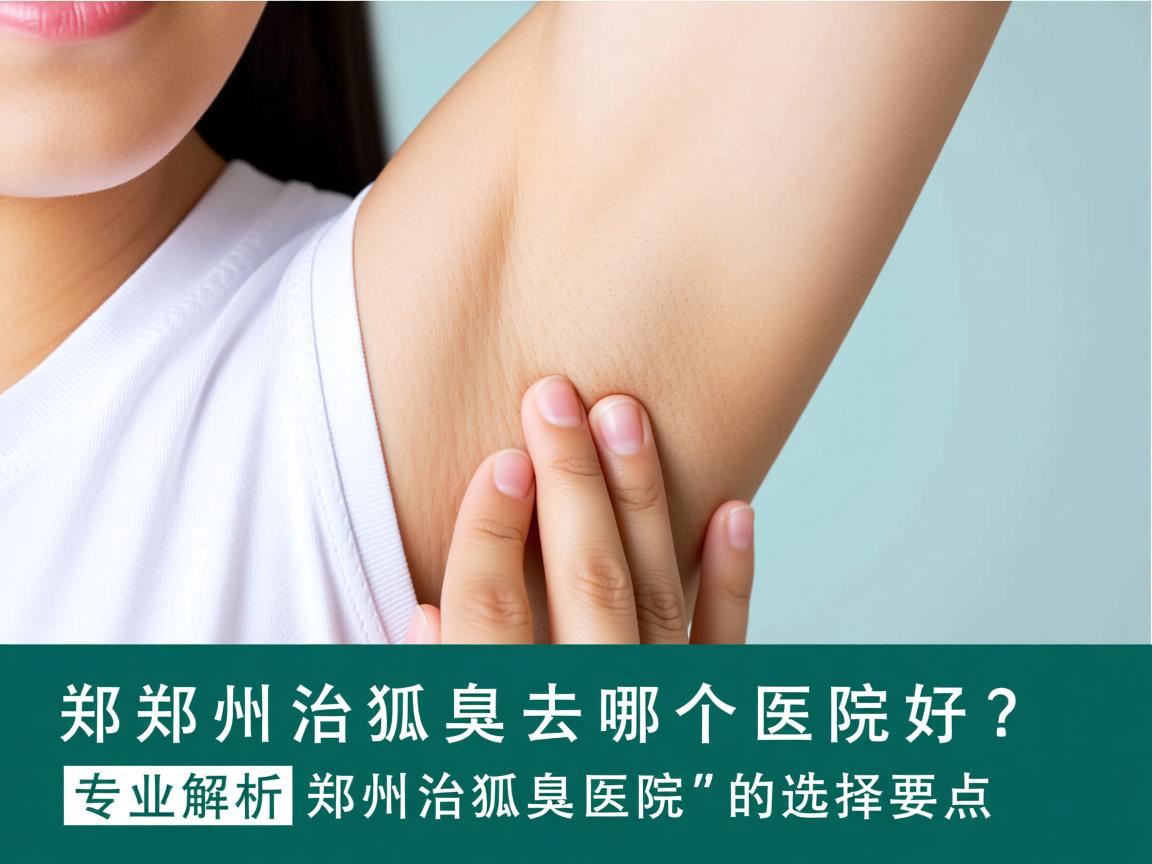 郑州治狐臭去哪个医院好？专业解析郑州治狐臭医院的选择要点