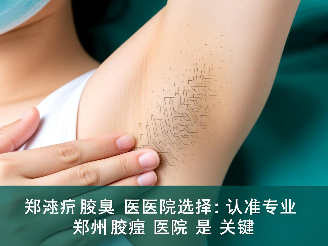 深度解析郑州腋臭医院选择，认准专业郑州腋臭医院是关键