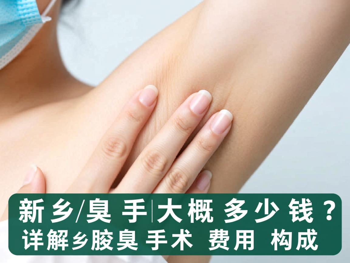 新乡腋臭手术大概多少钱?详解新乡腋臭手术费用构成 新乡腋臭手术大概多少钱?详解新乡腋臭手术费用构成