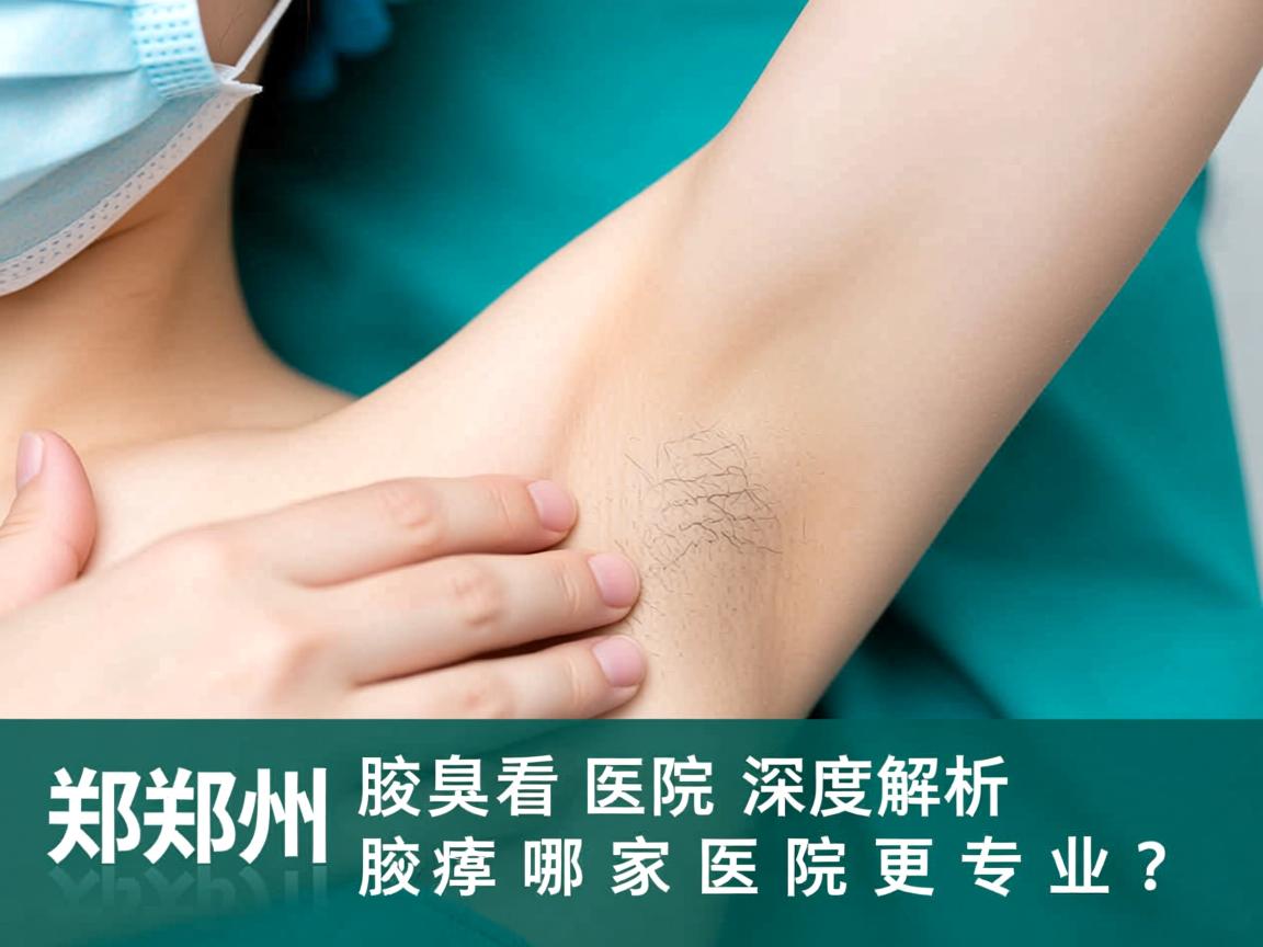 郑州腋臭医院深度解析，郑州看腋臭哪家医院更专业？