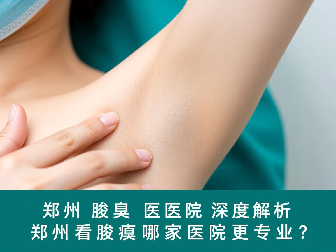 郑州腋臭医院深度解析，郑州看腋臭哪家医院更专业？