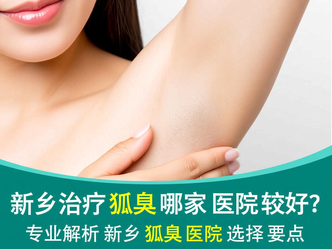 新乡治疗狐臭哪家医院较好？专业解析新乡狐臭医院选择要点