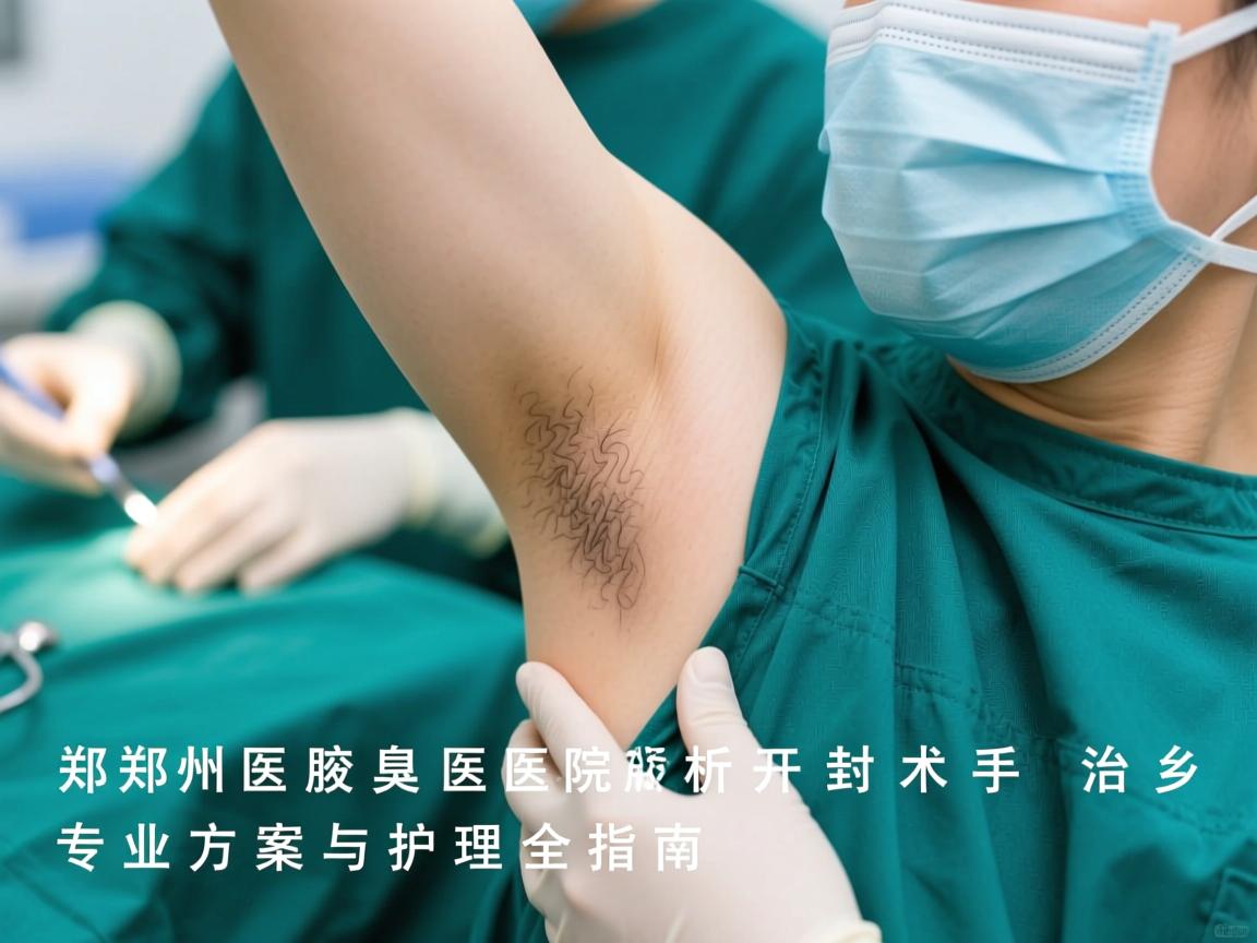 郑州附医腋臭医院解析开封手术治疗腋臭，专业方案与护理全指南