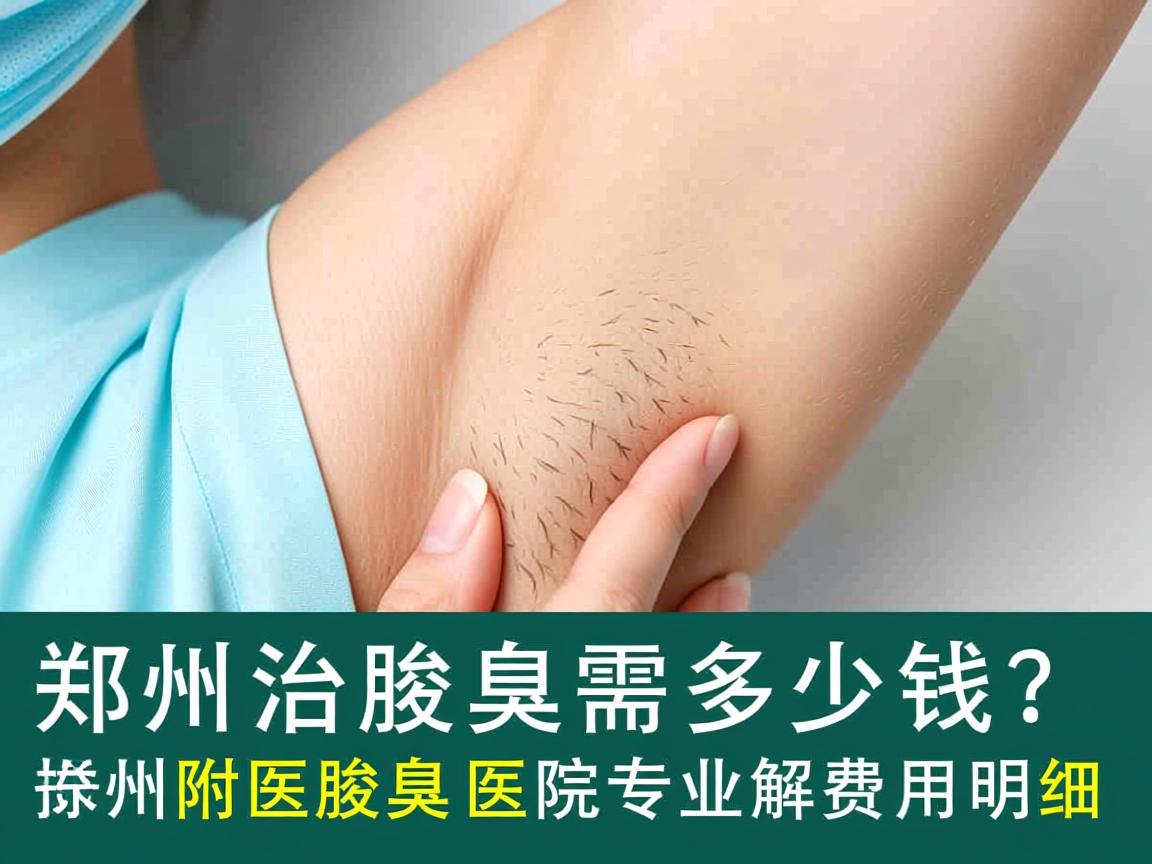 郑州治腋臭需要多少钱?郑州附医腋臭医院专业解读费用明细 郑州治腋臭需要多少钱?郑州附医腋臭医院专业解读费用明细