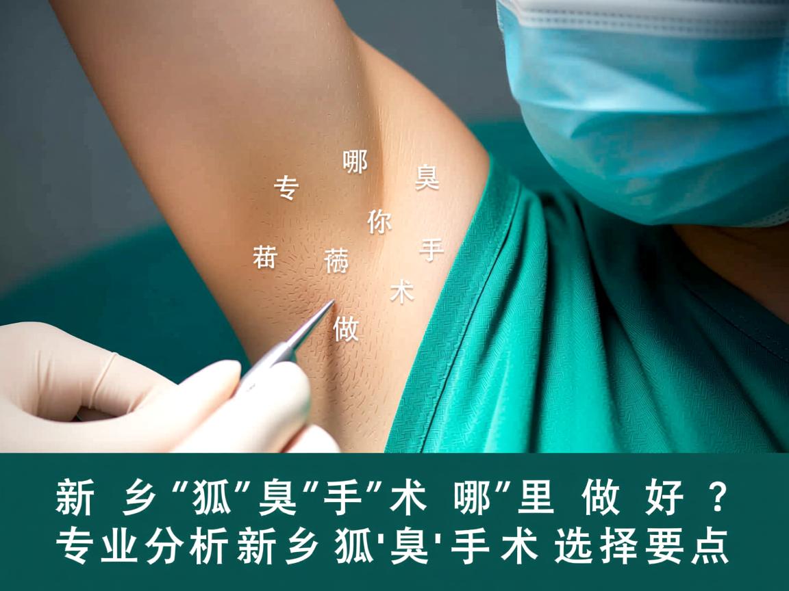 新乡狐臭手术哪里做好?专业分析新乡狐臭手术选择要点 新乡狐臭手术哪里做好?专业分析新乡狐臭手术选择要点