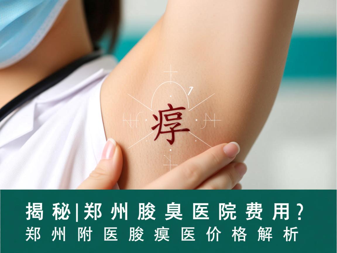 揭秘郑州腋臭医院费用,郑州附医腋臭医院价格解析 揭秘郑州腋臭医院费用,郑州附医腋臭医院价格解析