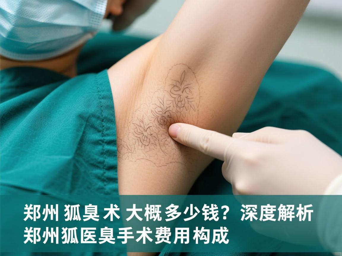 郑州狐臭手术大概多少钱？深度解析郑州狐臭手术费用构成