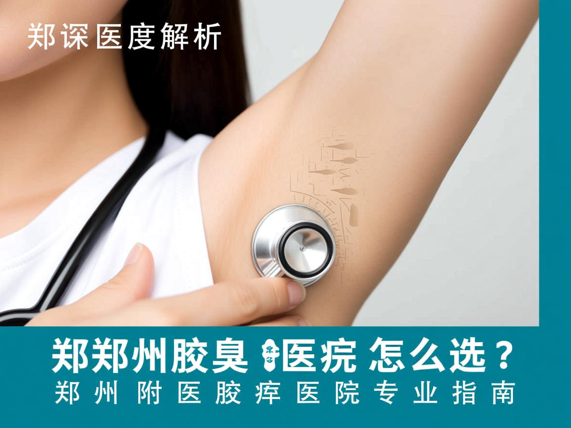 深度解析，郑州腋臭医院怎么选？郑州附医腋臭医院专业指南