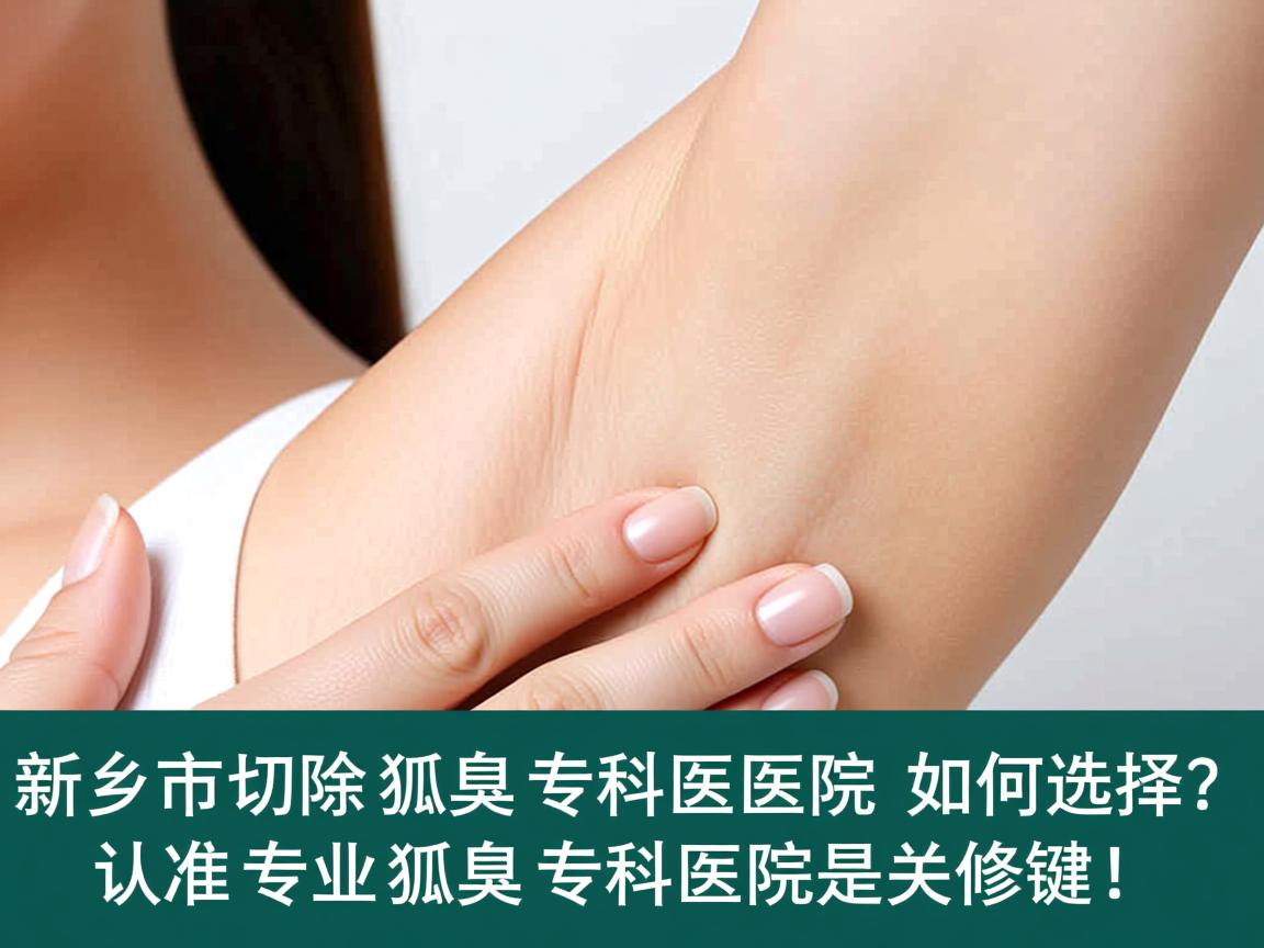 新乡市切除狐臭专科医院如何选择?认准专业狐臭专科医院是关键! 新乡市切除狐臭专科医院如何选择?认准专业狐臭专科医院是关键!