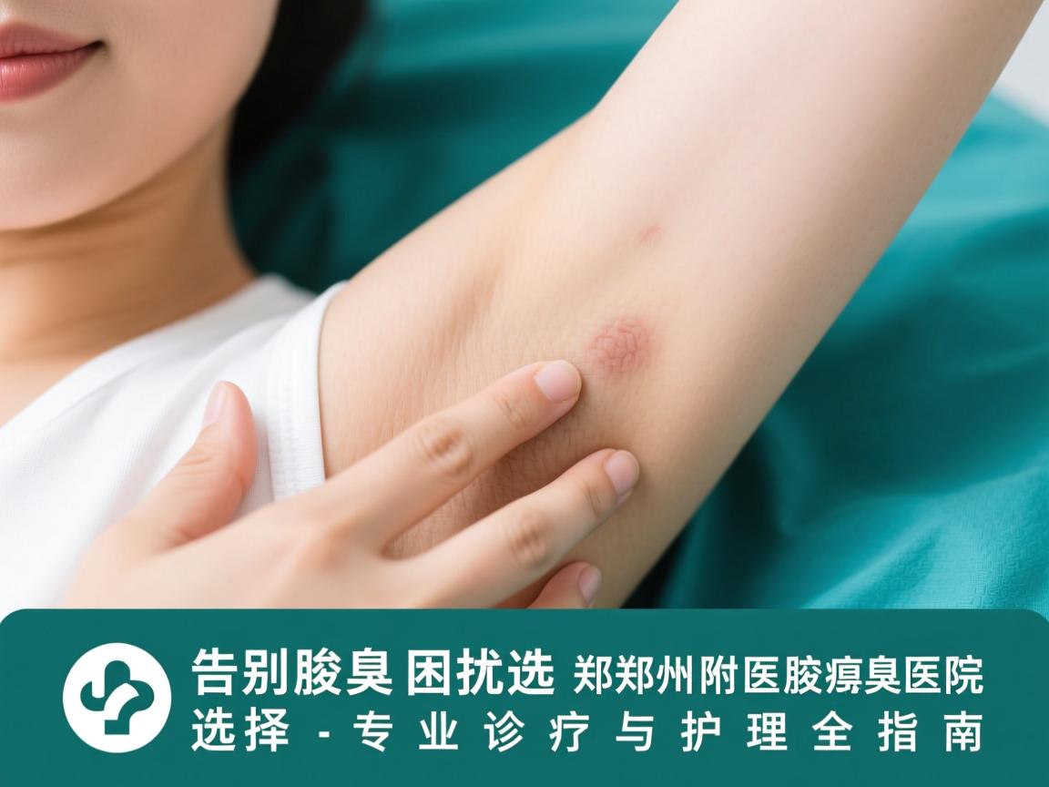 告别腋臭困扰，选择郑州附医腋臭医院，专业诊疗与护理全指南