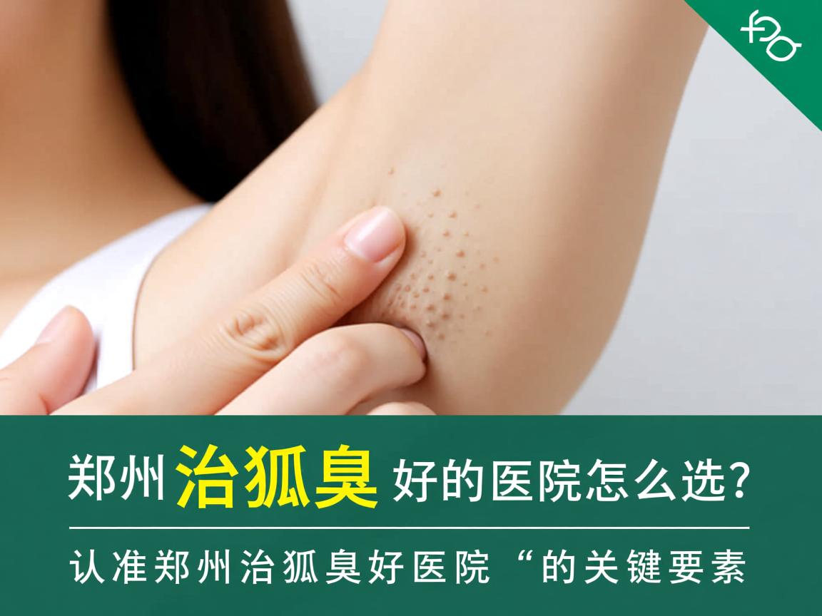 郑州治狐臭好的医院怎么选?认准郑州治狐臭好医院的关键要素 郑州治狐臭好的医院怎么选?认准郑州治狐臭好医院的关键要素