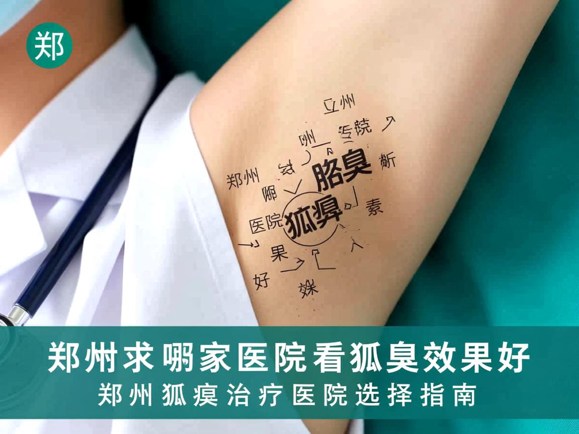 郑州附医腋臭医院专业解析，郑州哪家医院看狐臭效果好，郑州狐臭治疗医院选择指南