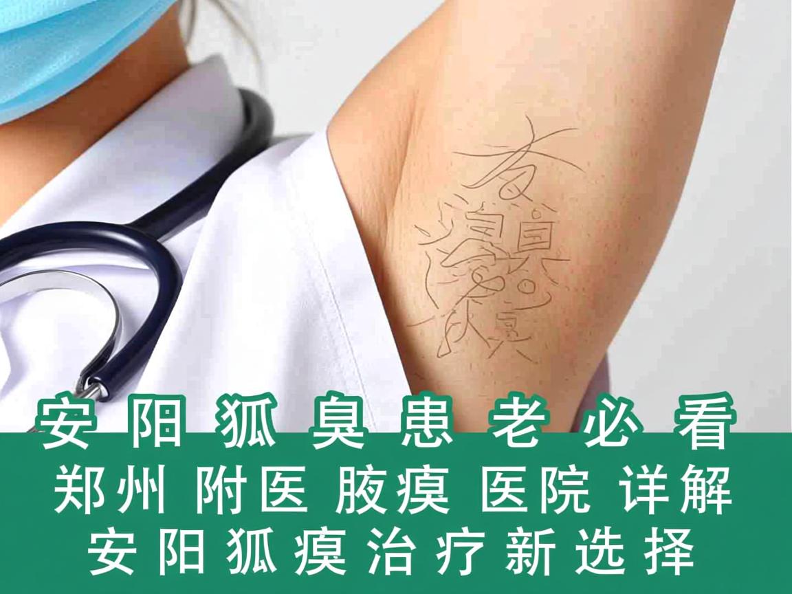 安阳狐臭患者必看，郑州附医腋臭医院详解安阳狐臭治疗新选择