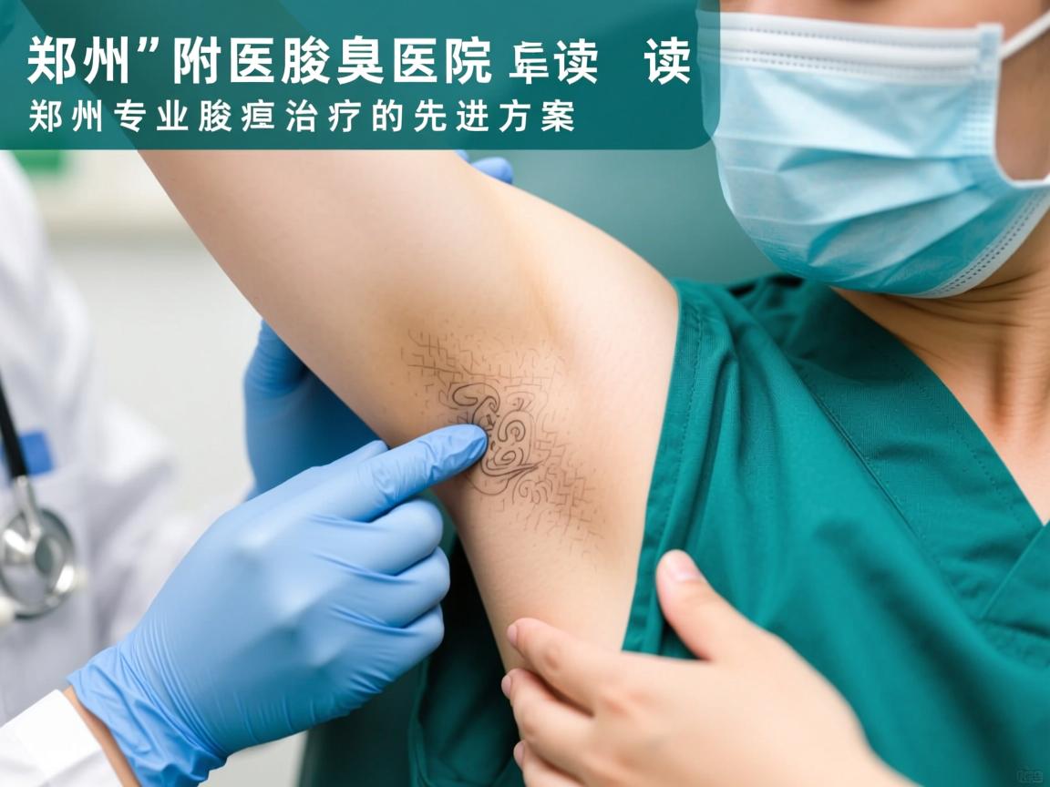 郑州附医腋臭医院解读，郑州专业腋臭治疗的先进方案