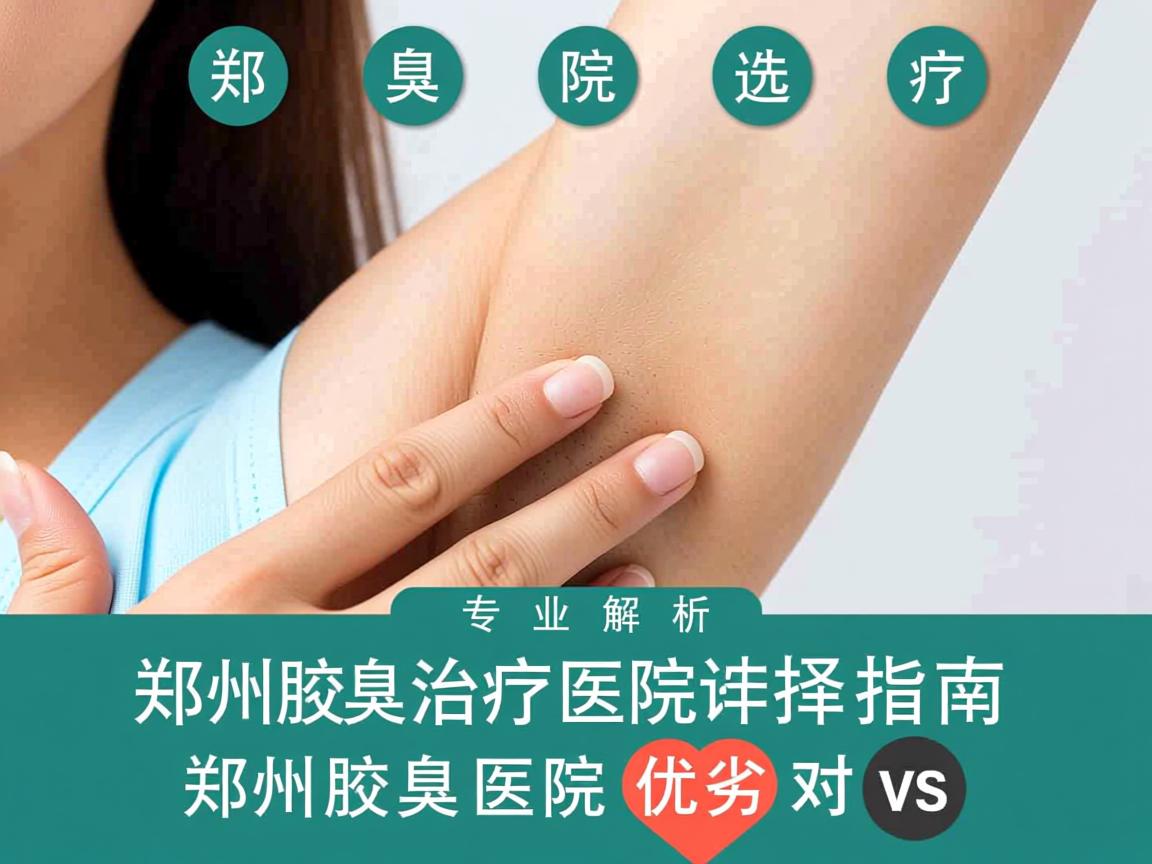 郑州腋臭治疗医院选择指南，专业解析郑州腋臭医院的优劣对比