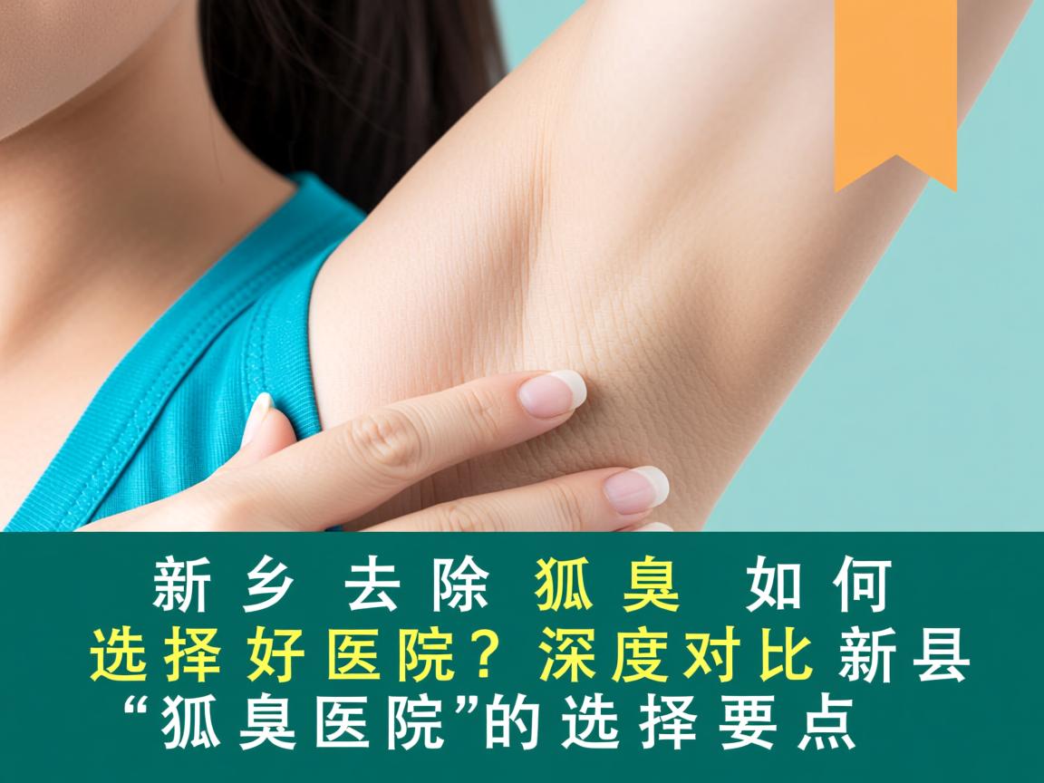 新乡去除狐臭如何选择好医院？深度对比新乡狐臭医院的选择要点