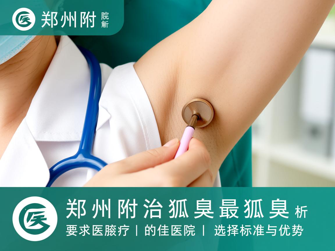 郑州附医腋臭医院解析，郑州治狐臭最佳医院的选择标准与优势