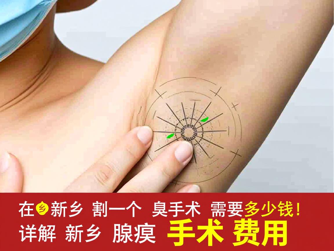在新乡割一个腋臭手术需要多少钱，详解新乡腋臭手术费用