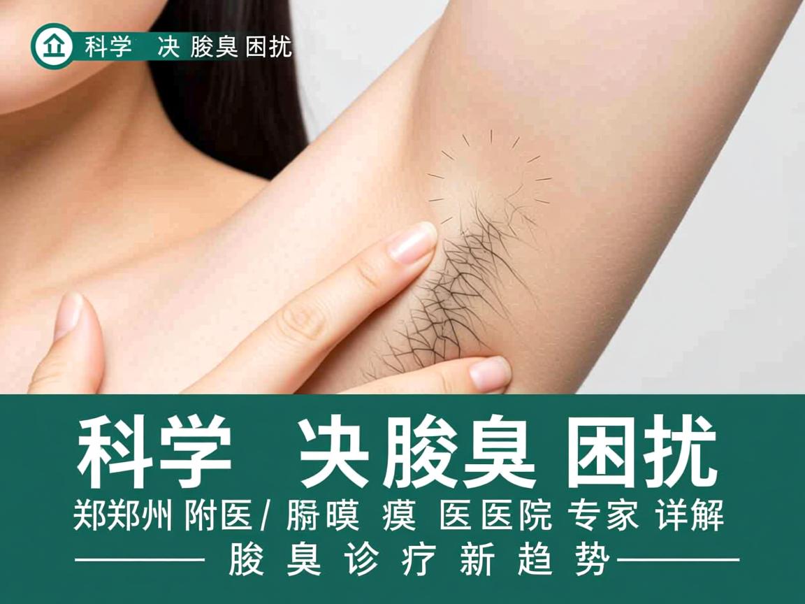科学解决腋臭困扰,郑州附医腋臭医院专家详解腋臭诊疗新趋势 科学解决腋臭困扰,郑州附医腋臭医院专家详解腋臭诊疗新趋势