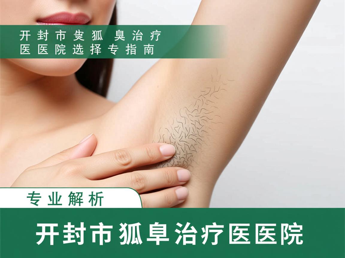 开封市狐臭治疗医院选择指南，专业解析开封市狐臭治疗医院