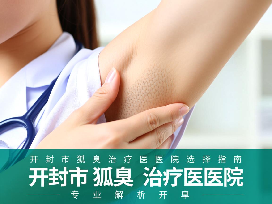 开封市狐臭治疗医院选择指南，专业解析开封市狐臭治疗医院