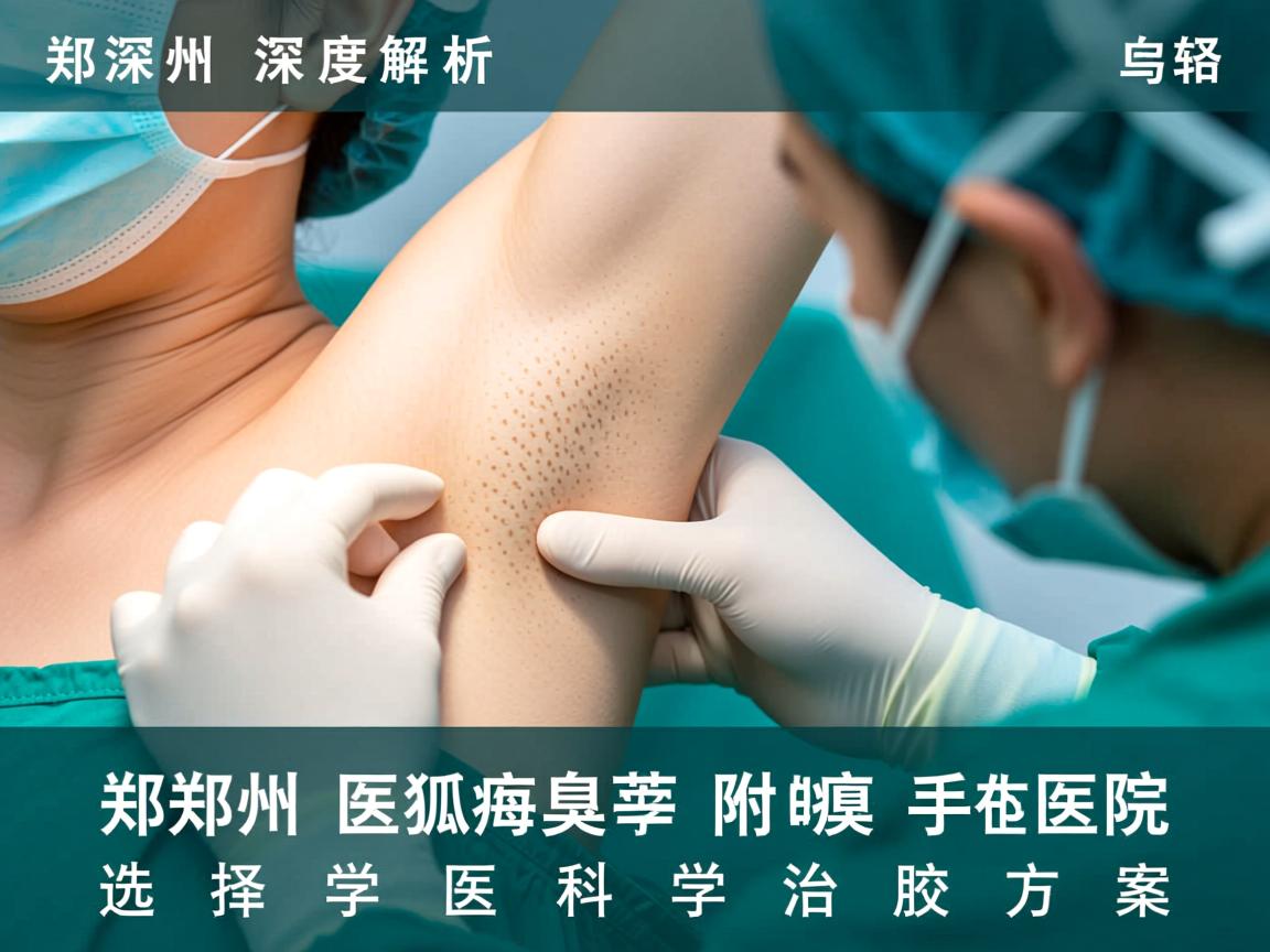 深度解析郑州狐臭手术，选择郑州附医腋臭医院的科学治腋方案