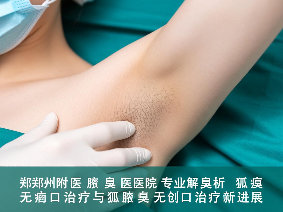 郑州附医腋臭医院专业解析，狐臭无创口治疗与狐臭无创口治疗新进展